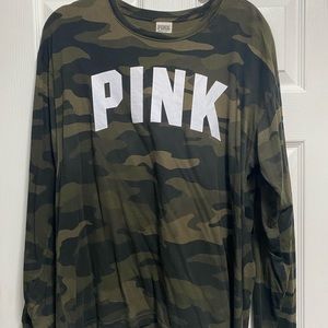 PINK long sleeve top